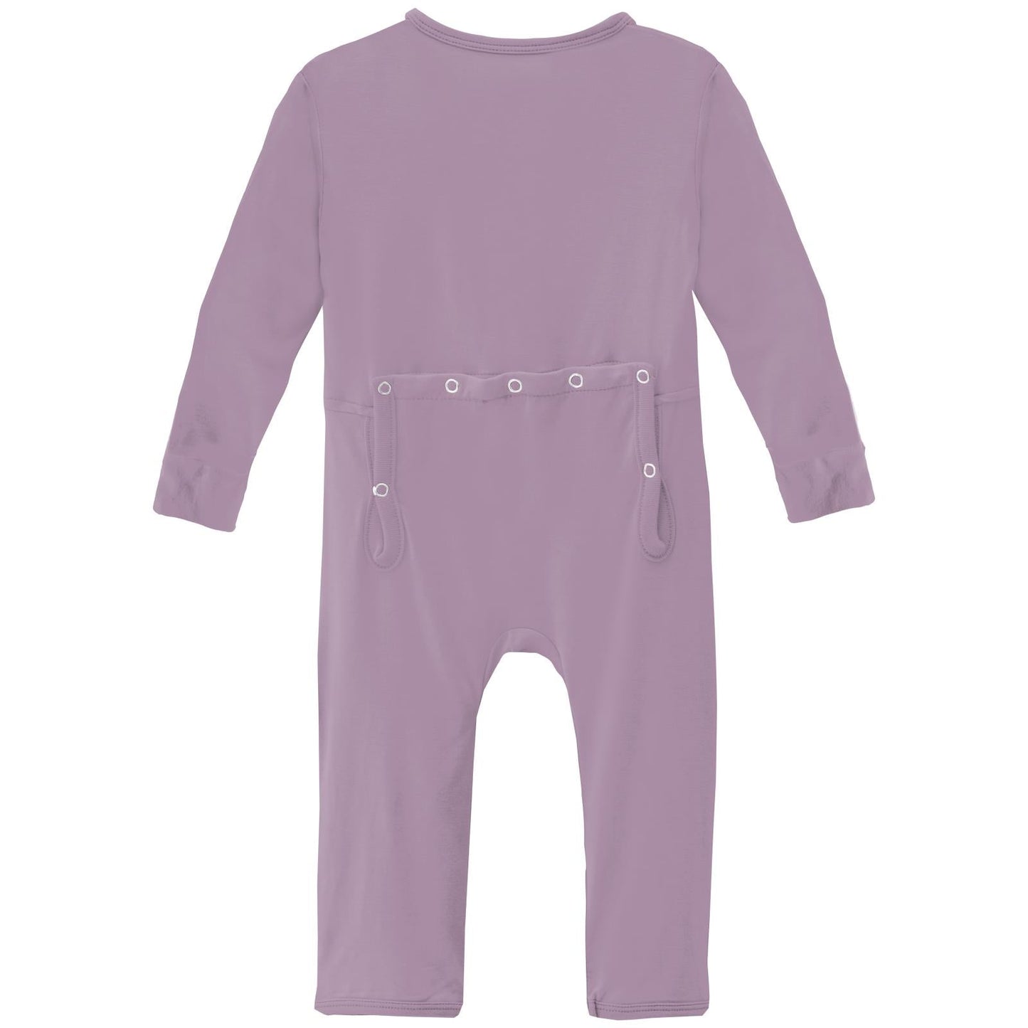 Coverall with 2 Way Zipper in Lavender