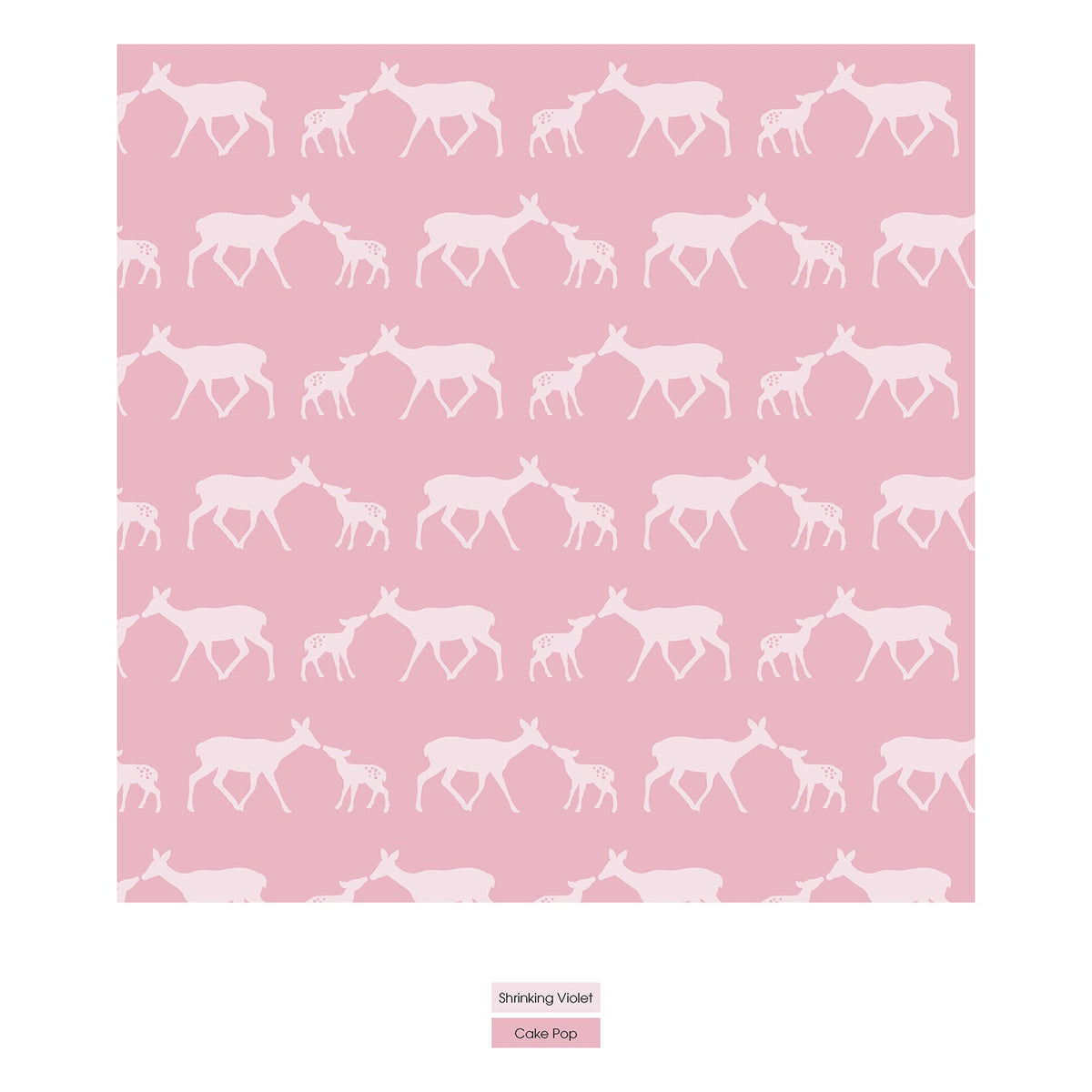 Print Coverall with 2 Way Zipper in Cake Pop Doe & Fawn