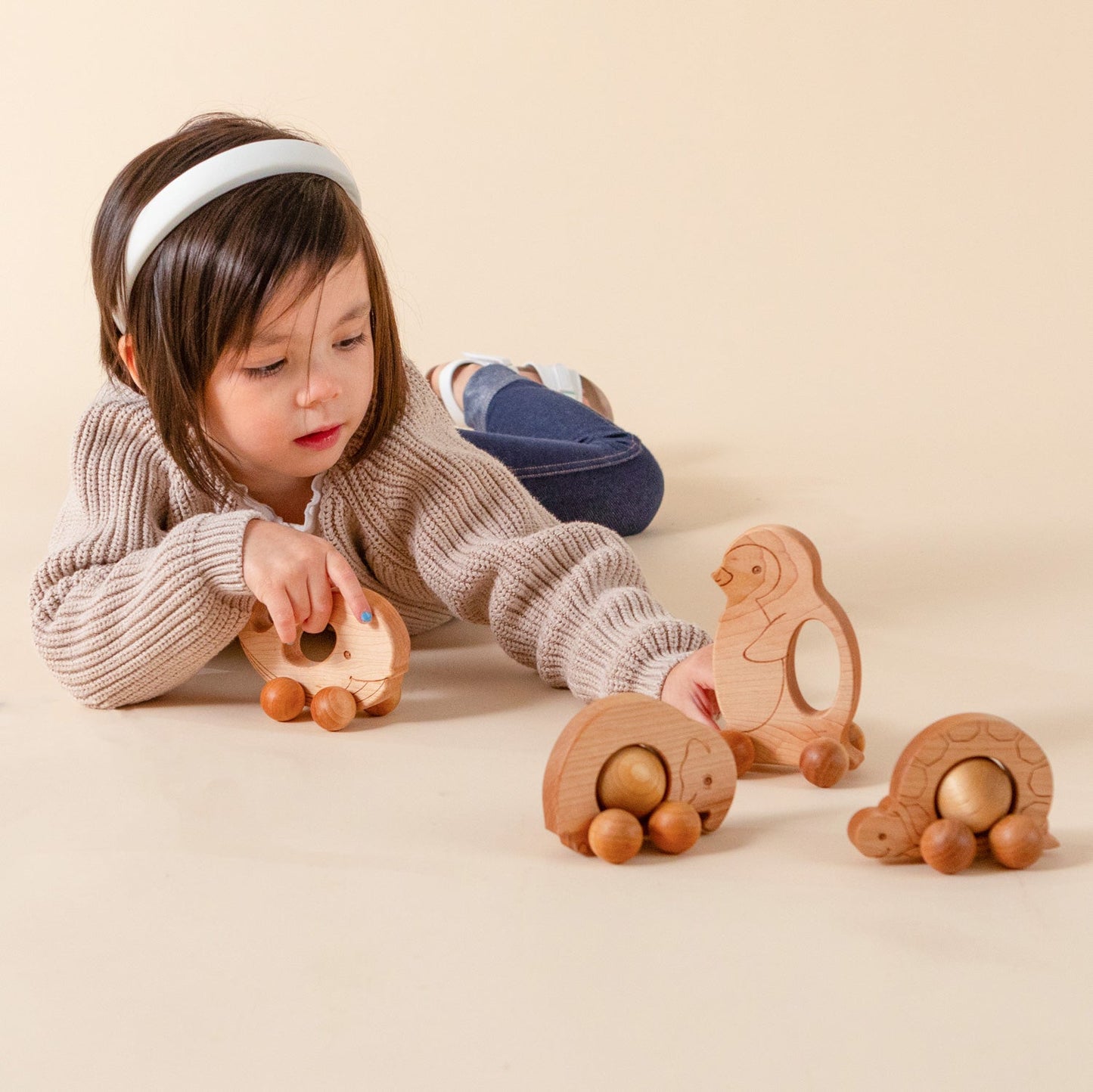 Roly Poly Turtle Push Toy | Made in the USA 🇺🇸