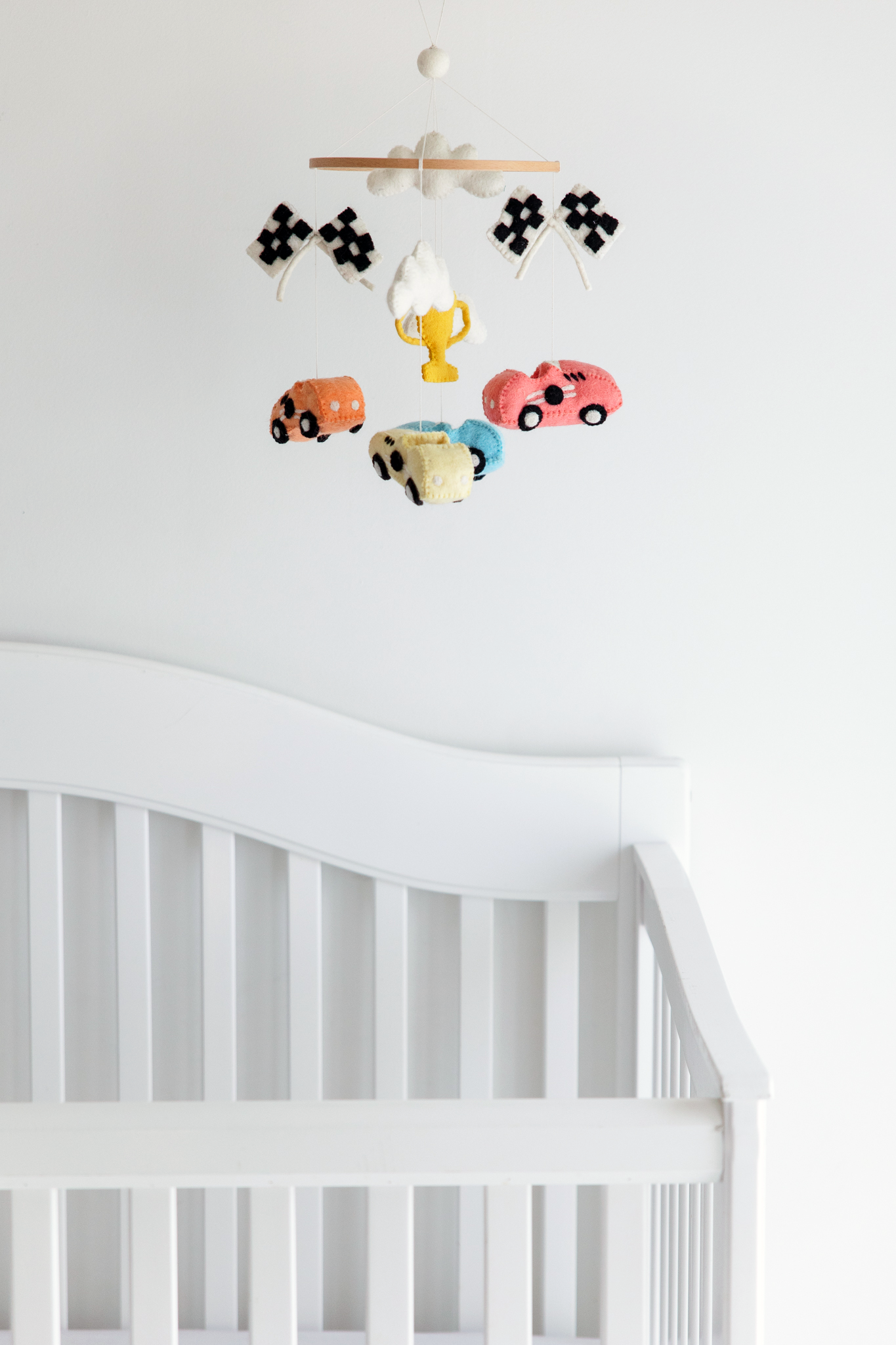Racing Car Crib Mobile