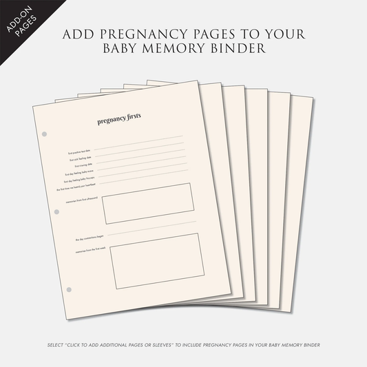Pregnancy Pack (6 pages)