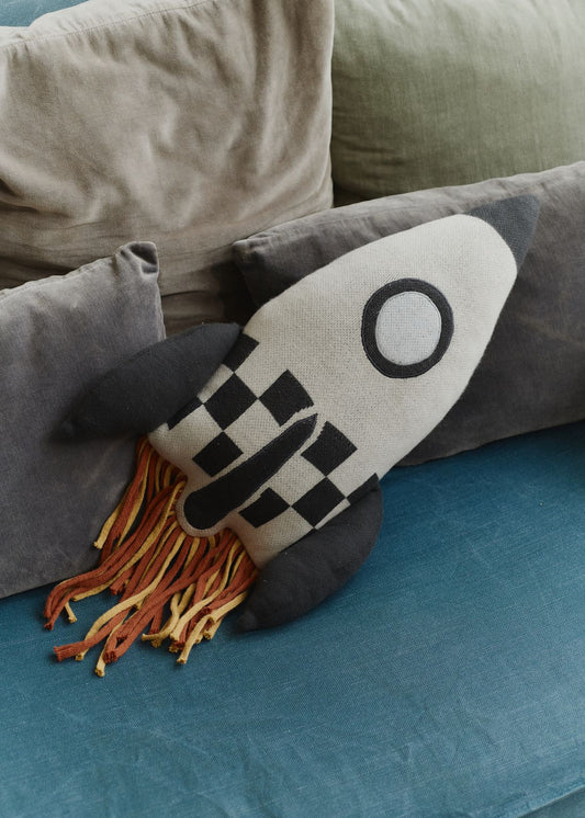Knitted Cushion ROCKET
