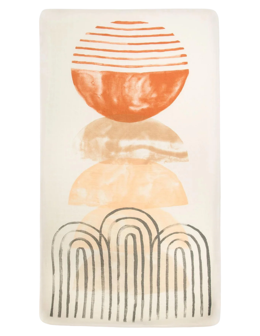 Skyline Organic Cotton Crib Sheet