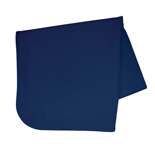 Solid Navy Minimalist Splash Mat - A Waterproof Catch-All for Highchair Spills and More!