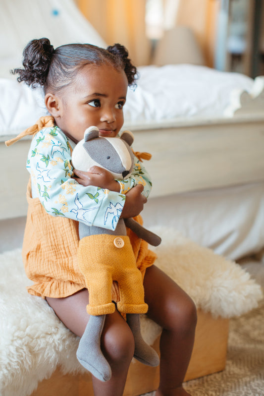 Knit Plush - Benny Badger