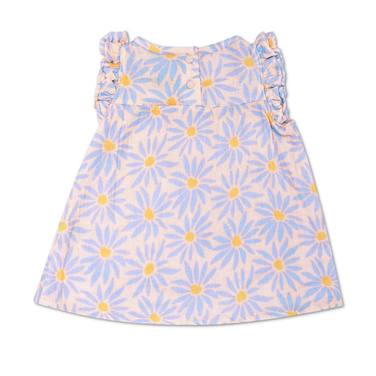 Muslin Flutter Sleeve Dress - Daisy Dreams