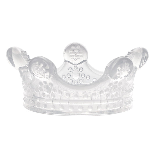 Haakaa Silicone Crown Teether 1 PK - Clear