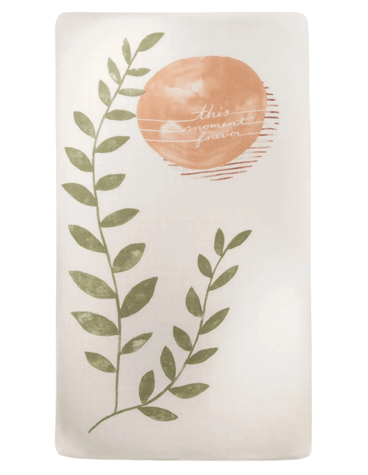 This Moment Forever Organic Crib Sheet