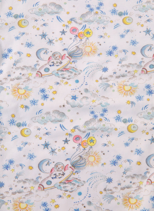 Children's Two Piece Organic Pajamas - Dog-O-Naut