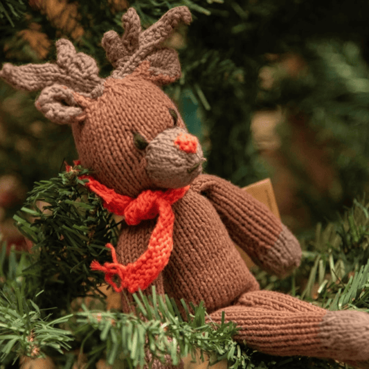Knit Buddy | Juniper the Reindeer