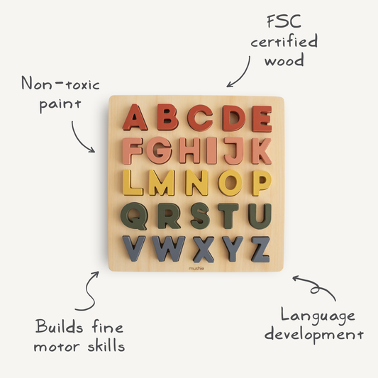 Wooden Alphabet Puzzle