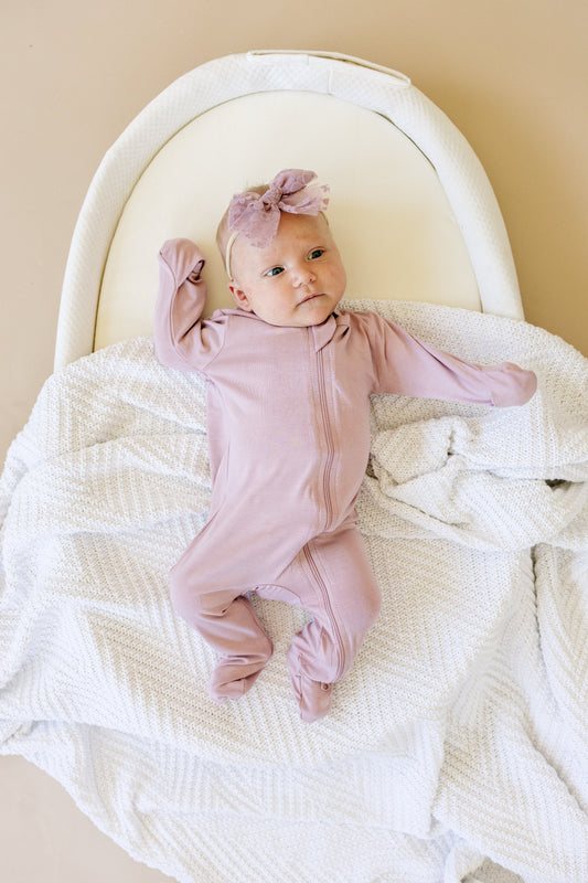 Bamboo Footed Bamboo Zippy Pajamas