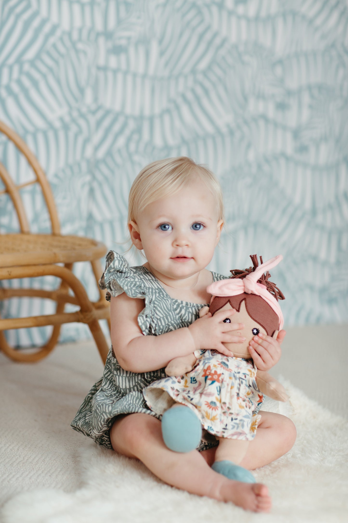 Muslin Flutter Sleeve Romper - Zebra Print