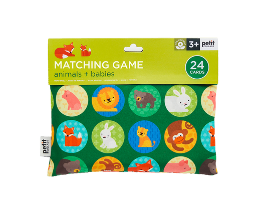 Animals + Babies Matching Game by Petit Collage