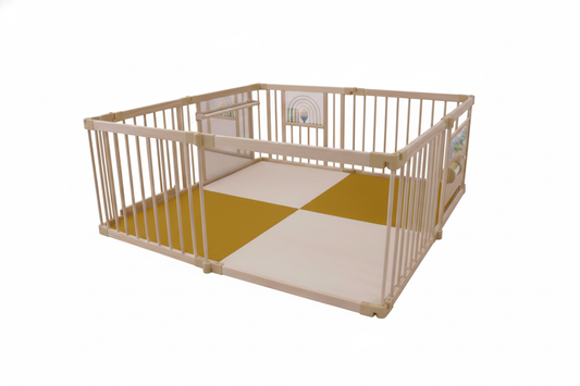 Playpen Mat | Thick Foam Baby Play Mat for the 63 x 63 Wooden Playpen