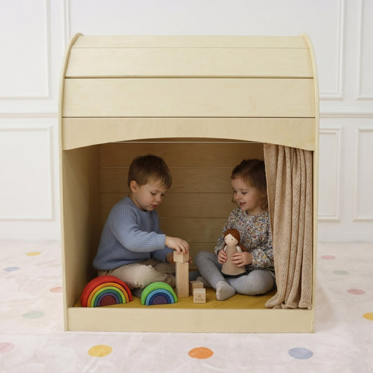 Nambar Kids Reading Nook | Montessori Calm Down Corner & Cozy Play Hideaway with Cushion