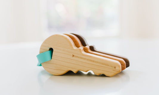 Wooden Keys Grasping Toy