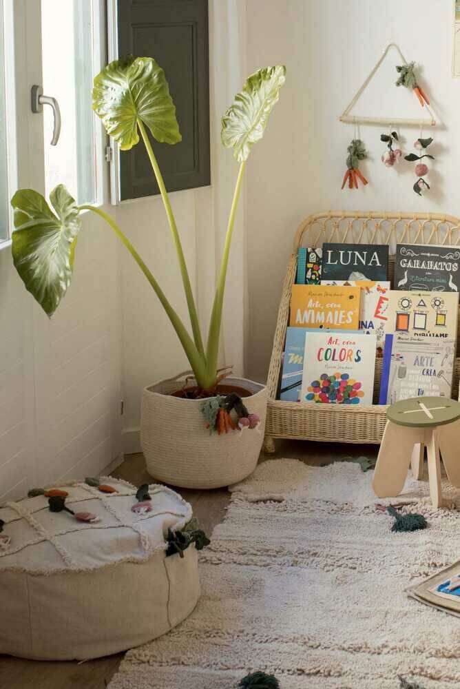 Organic Cotton Veggies Basket