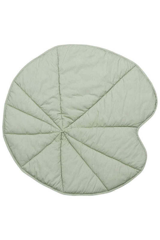 Organic Cotton Olive Water Lily Play Mat