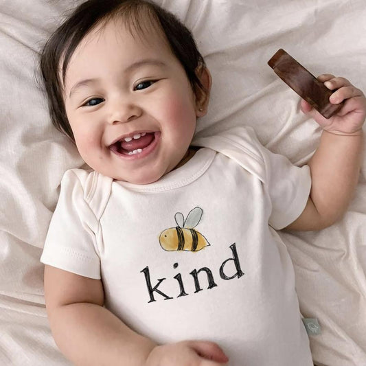 graphic bodysuit | bumble bee kind
