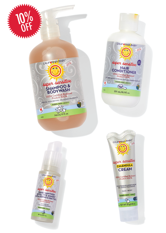 (No added fragrance)⢠Sensitive Skin Bath Essentials