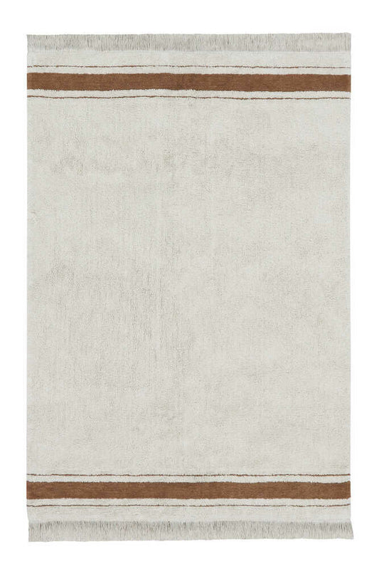 Gastro Organic Cotton Washable Rug, Toffee