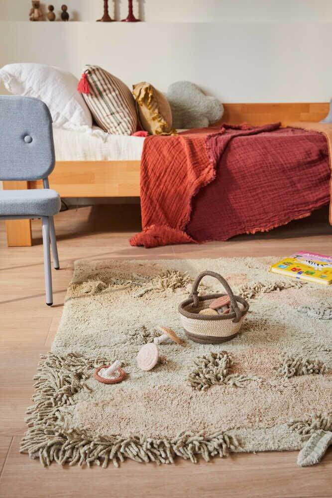 Mushroom Forest Washable Play Rug