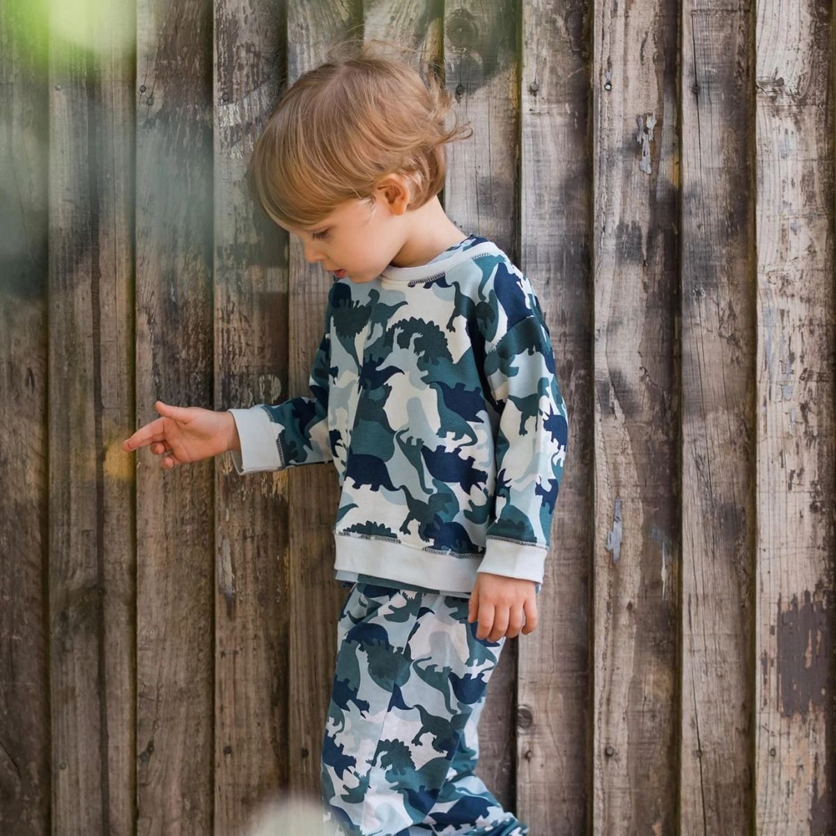 Camouflage Dino Sweatshirt