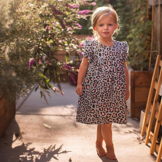 Cool Leopard Baby Dress