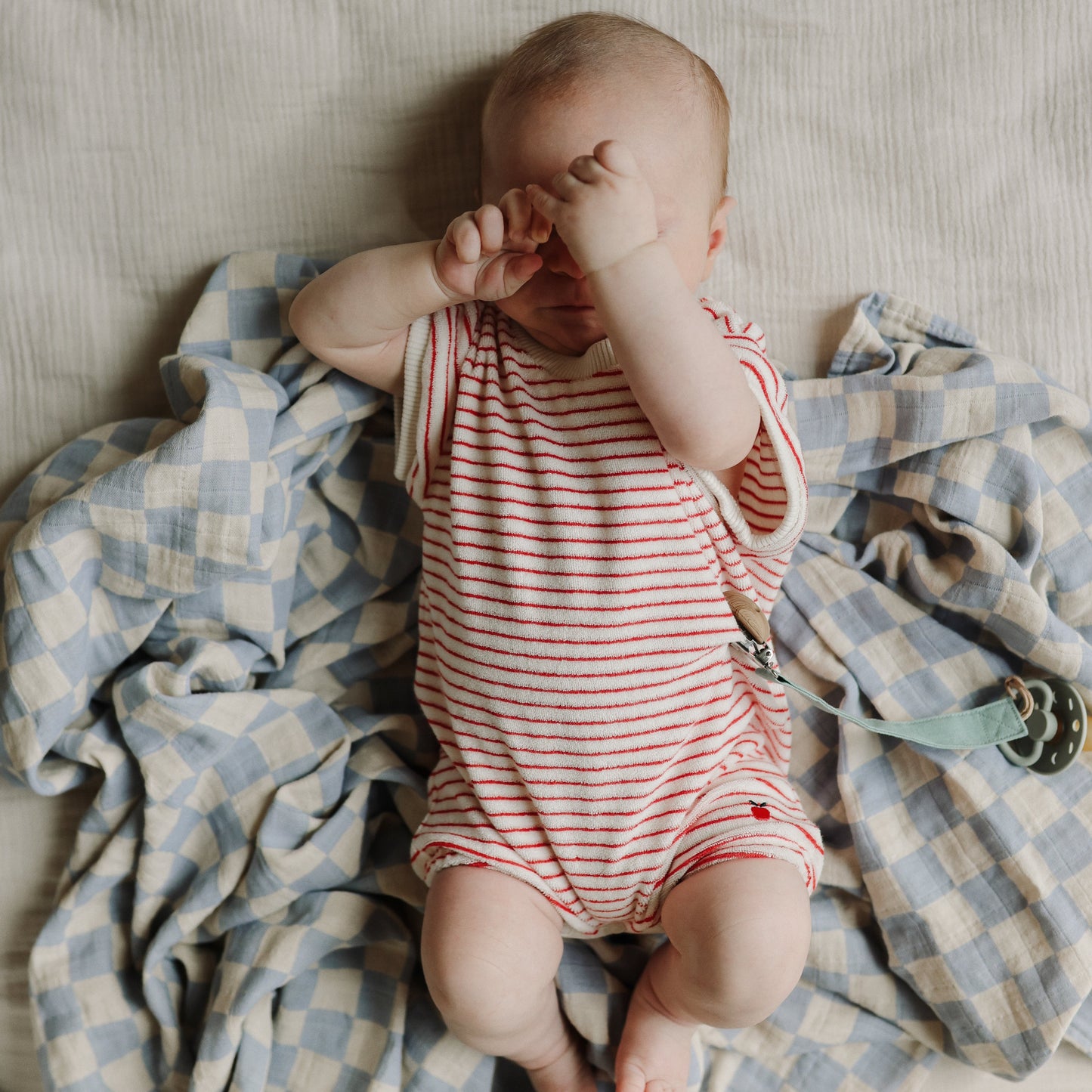 Organic Cotton Muslin Swaddle Blanket