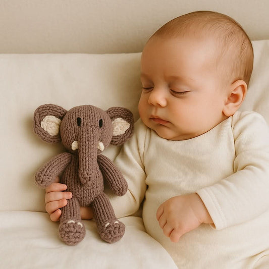 Knit Buddy | Peanut the elephant