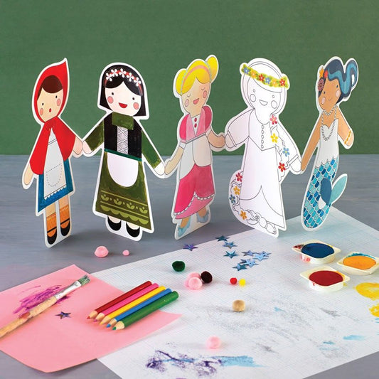 Fairy Tales Paper Doll Chain