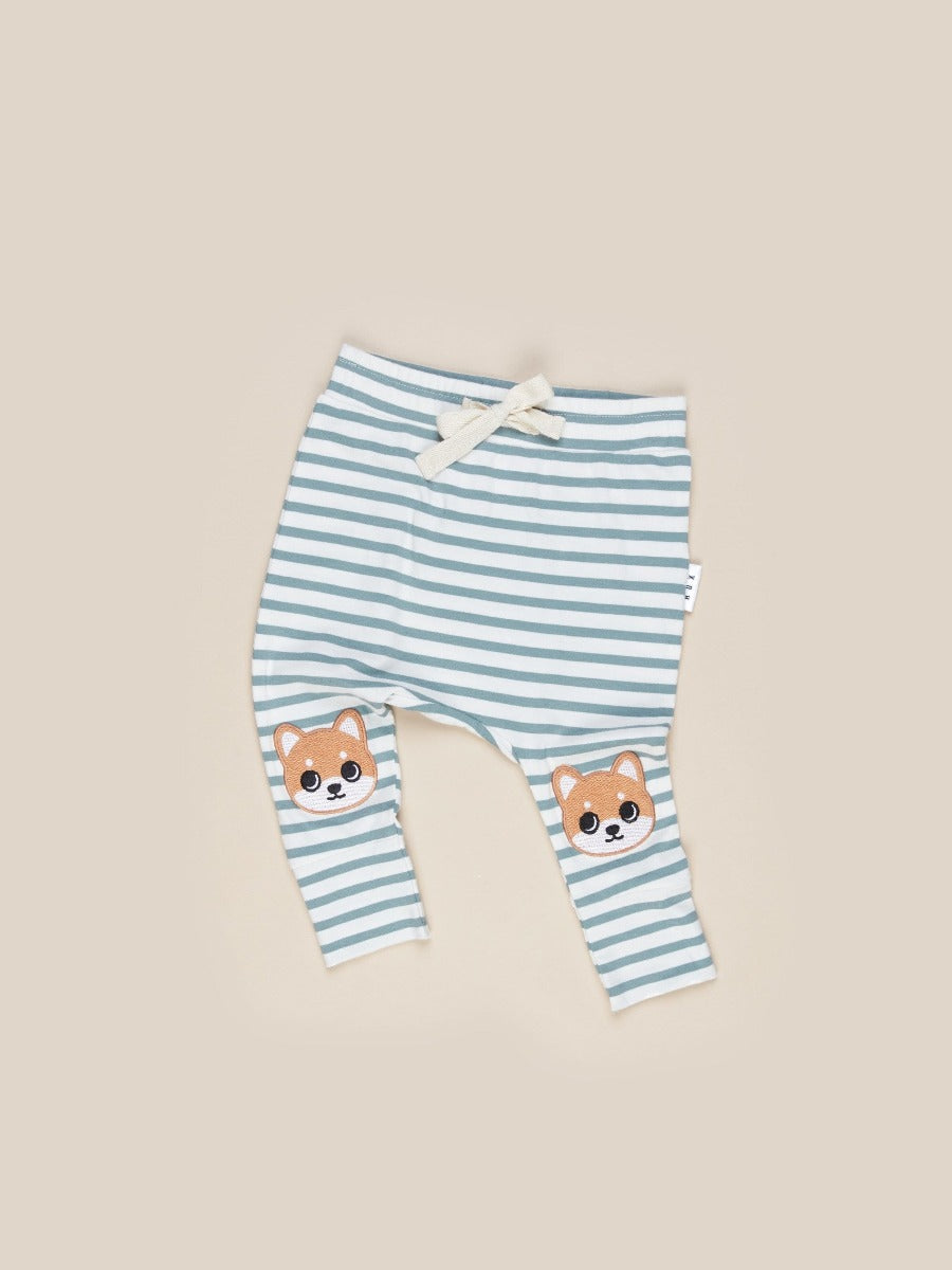 Shiba Stripe Romper