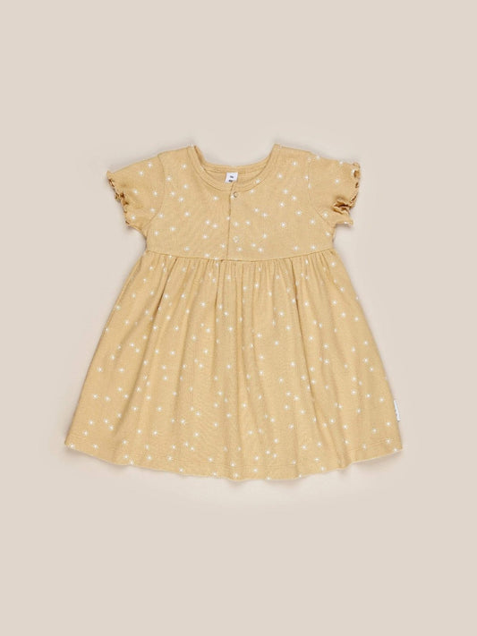 Sunny Day Rib Short Sleeve Dress