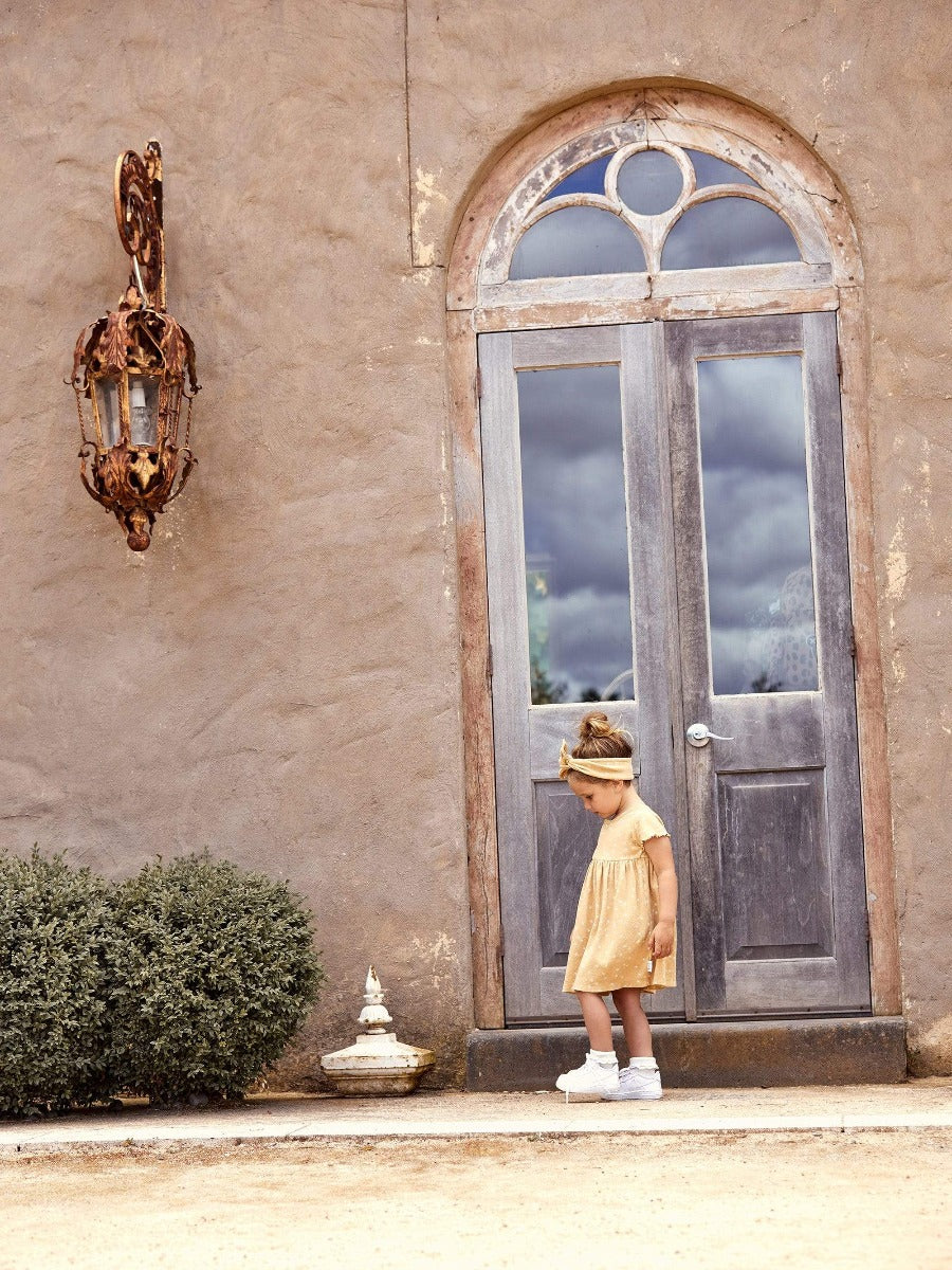 Sunny Day Rib Short Sleeve Dress