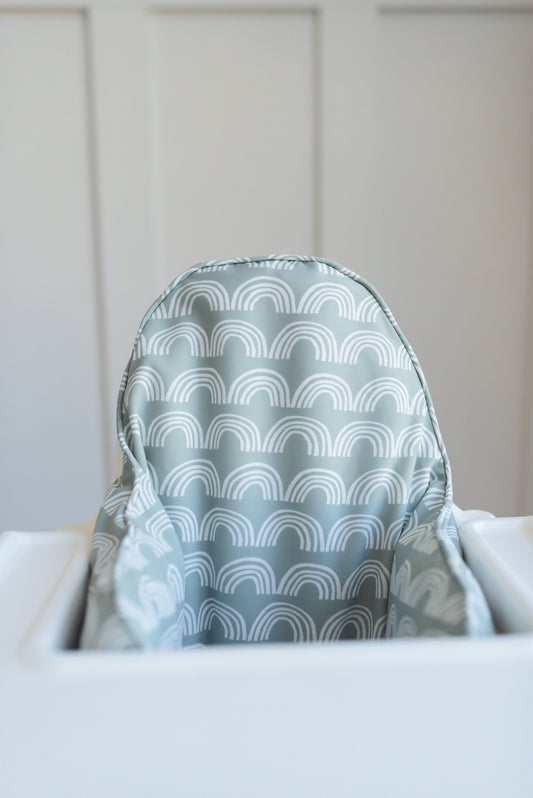 Sage Green Rainbow IKEA Antilop Cushion Cover