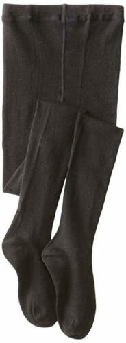 Seamless Organic Cotton Tights, Black