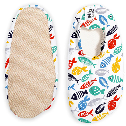 Non-Slip Baby Water Shoes – Colorful Fish