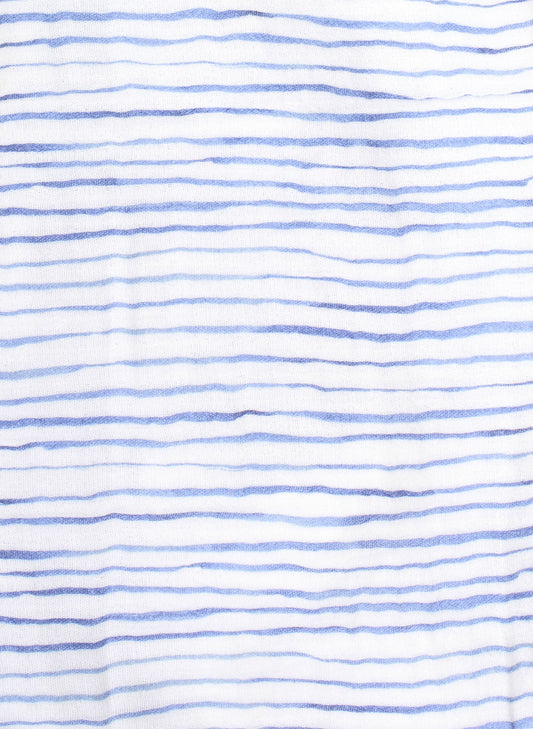 Wave Stripe Shawl Blanket