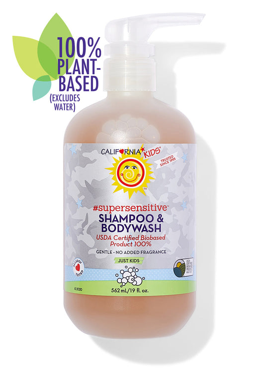 California Kids® #supersensitive⢠Shampoo & Bodywash