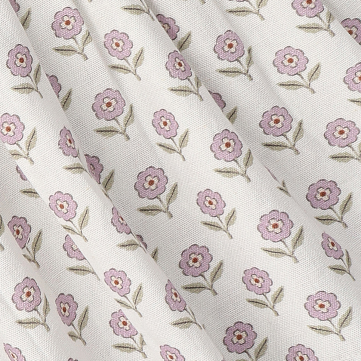 Organic Hair Bow Clip - Lavender