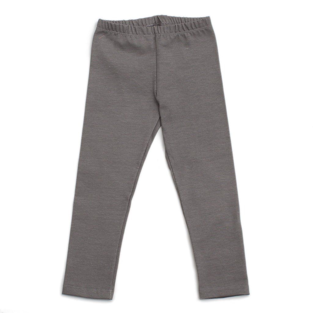 Leggings, Solid Charcoal