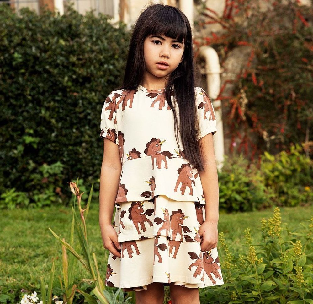 Off White Unicorn Dress