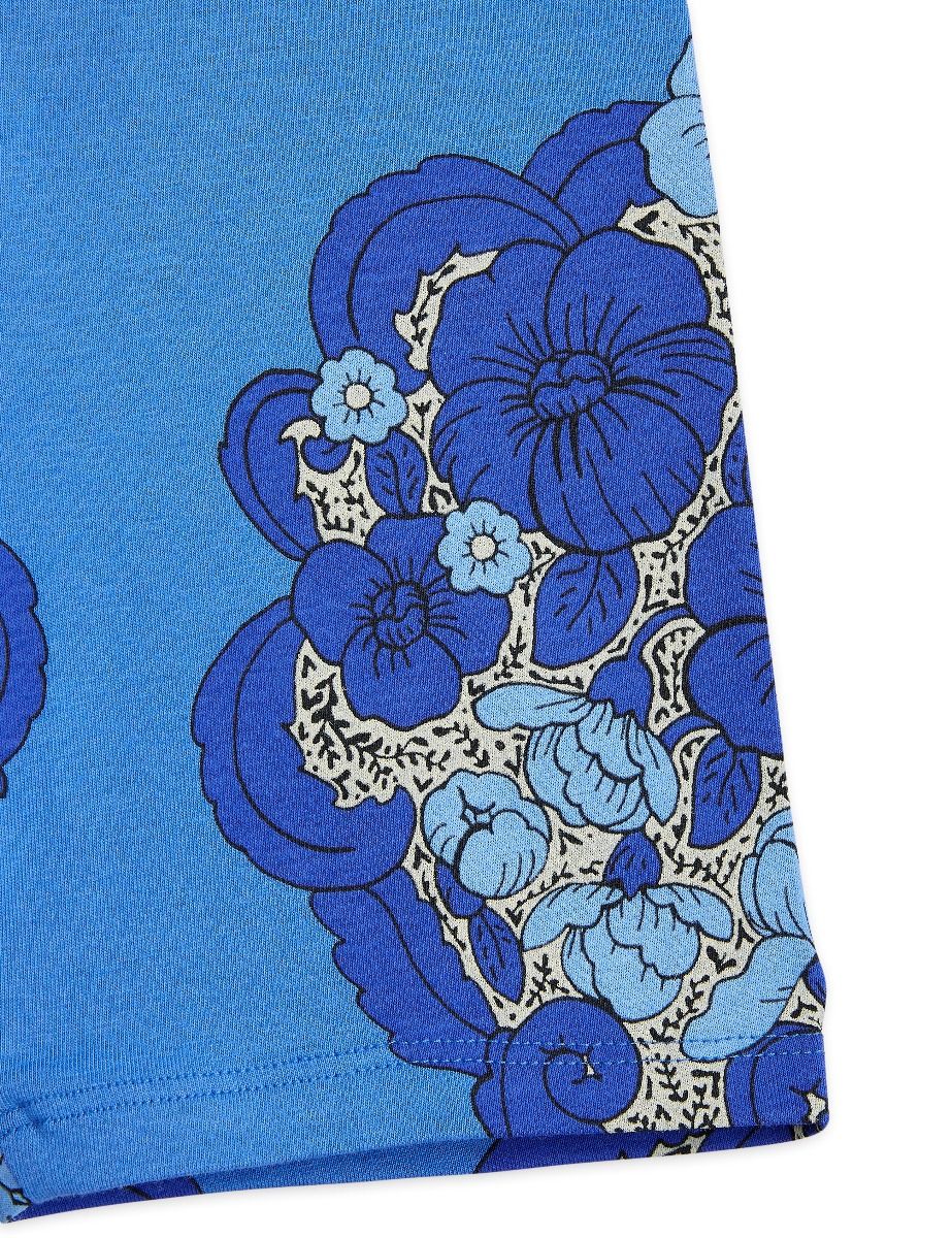 Flowers AOP Bike Shorts