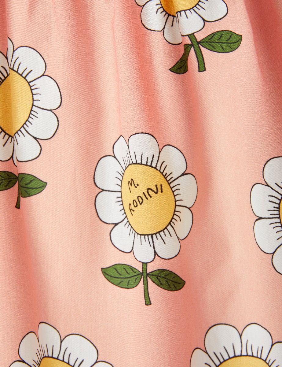 M.R. Puff Sleeve Flower Dress