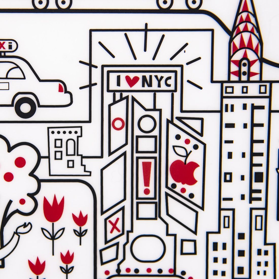 New York City Silicone Mark Mat