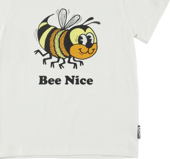 Road Whitestar Bee Nice Organic Cotton T-Shirt