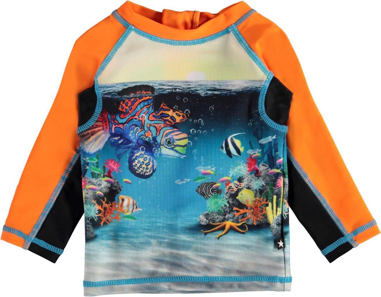 Nemo Long Sleeve Rash Guard, Mandarin