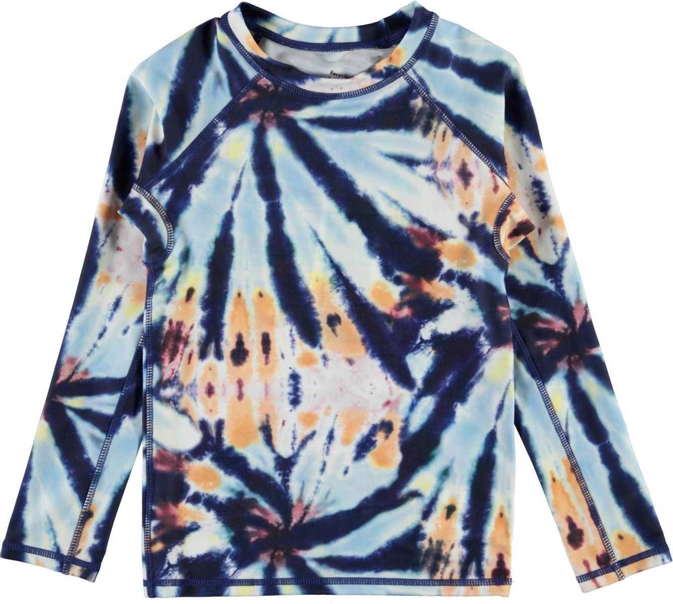 Neptune Long Sleeve UV Rash Guard, Summer Tie Dye