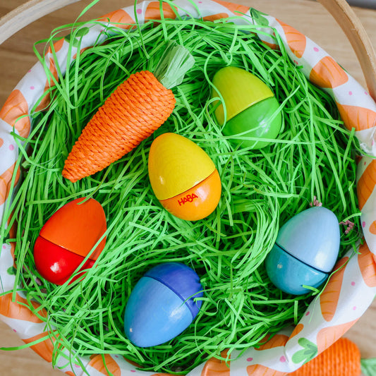 Fun with Sounds Wooden Eggs